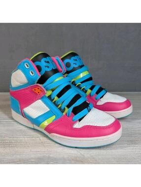 Osiris  Mens 8.5 Womens 10 NYC 83 SLM Sneakers Skate Shoes Retro Y2K Rare Marina